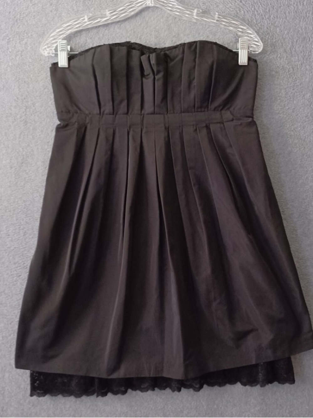 BCBG Generation Mini Dress Womens 6 Black Sleeveless Lined Casual Mini Dress